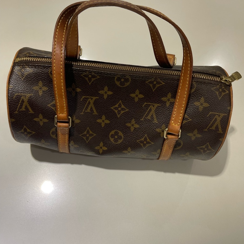 Louis Vuitton Brown Monogram Shoulder Bag - Picture 7 of 13